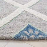 Safavieh Metro 6'-0" x 6'-0" Rug in Blue / Ivory