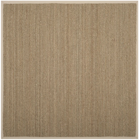 Safavieh Natural Fiber 6'-0" x 6'-0" Rug in Natural / Ivory