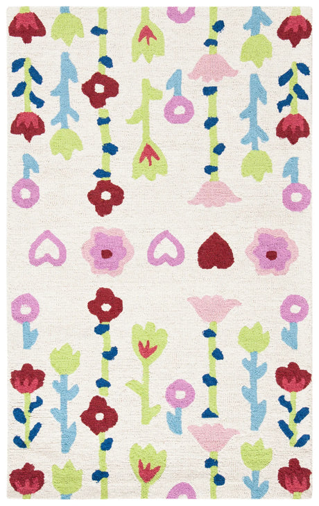 Safavieh Safavieh Kids 3'-0" x 5'-0" Rug in Ivory / Pink
