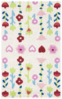 Safavieh Safavieh Kids 3'-0" x 5'-0" Rug in Ivory / Pink