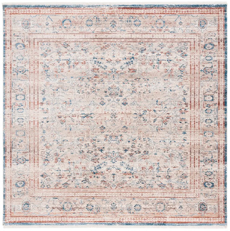 Safavieh Vintage Persian 6'-7" x 6'-7" Rug in Beige / Rust