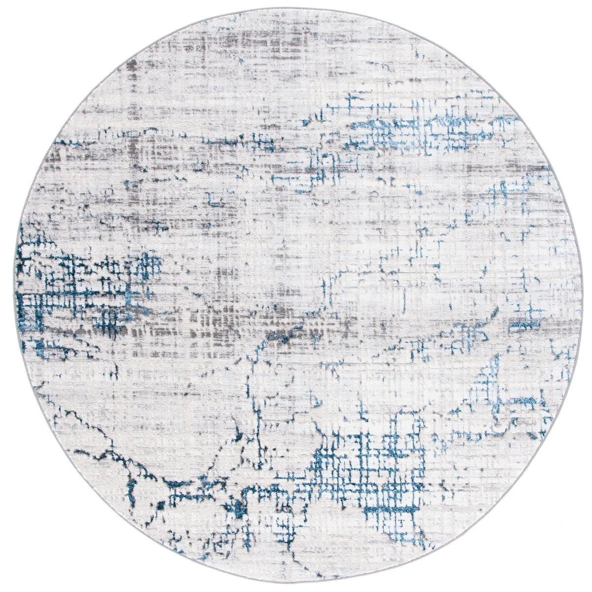 Safavieh Amelia 6'-7" x 6'-7" Rug in Grey / Blue