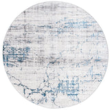 Safavieh Amelia 6'-7" x 6'-7" Rug in Grey / Blue