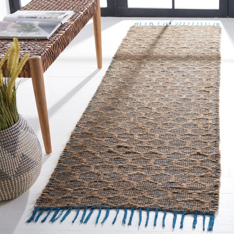Safavieh Cape Cod 2'-3" x 8'-0" Rug in Navy / Natural