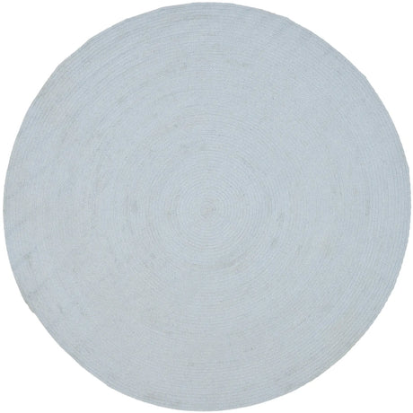 Safavieh Braided 6'-0" x 6'-0" Rug in Light Blue