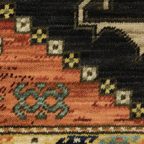 Oriental Weavers Lilihan 051K6 Navy/ Multi Rug - room scene 2