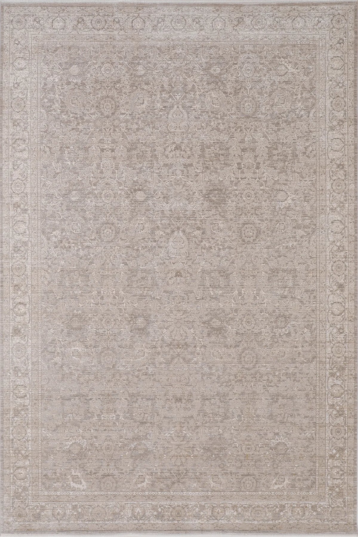 Dynamic Rugs Lara 14624 Power Loomed Traditional Beige/Cream/Grey Rug - Rectangular
