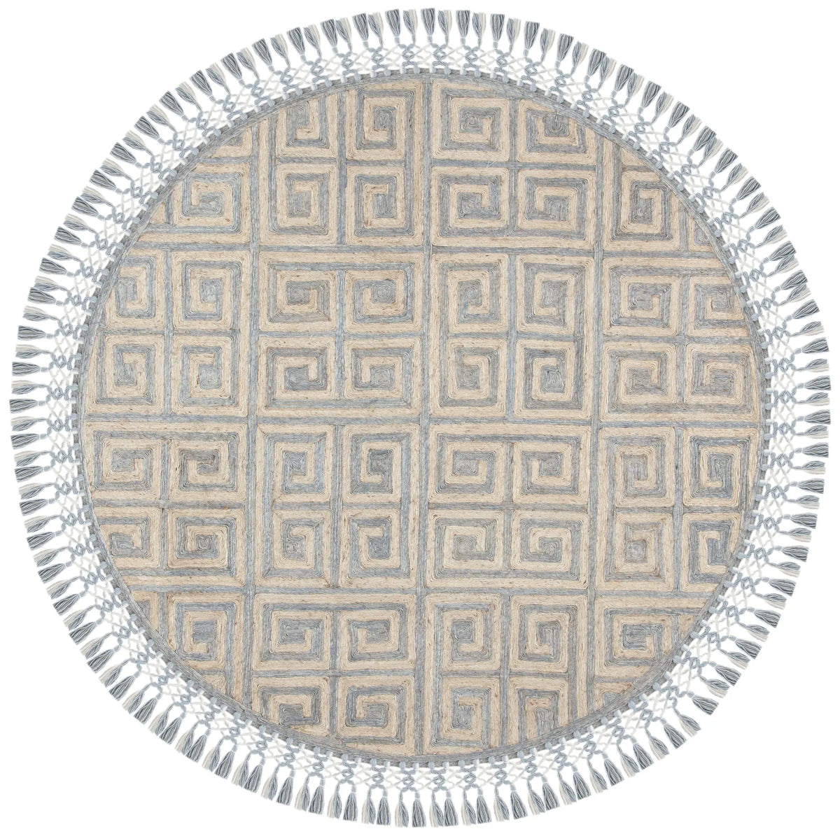 Safavieh Sahara 6'-0" x 6'-0" Rug in Grey / Beige