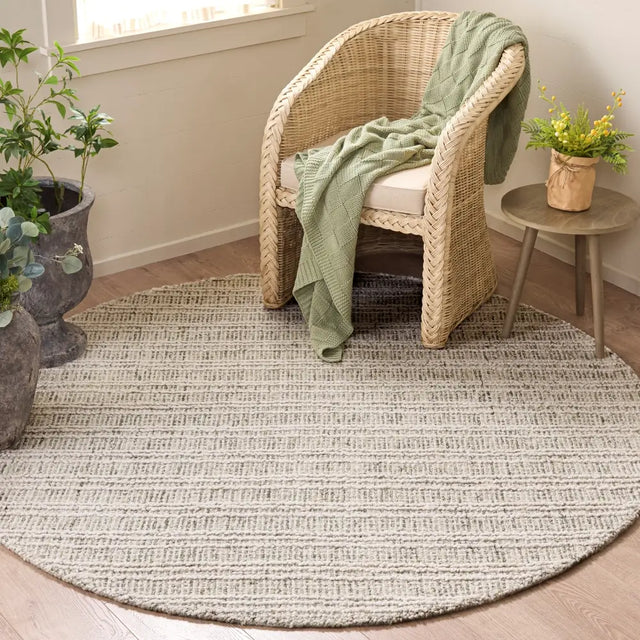 Safavieh Metro 6'-0" x 6'-0" Rug in Grey / Ivory