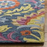 Safavieh Suzani 4'-0" x 6'-0" Rug in Blue / Multi