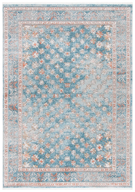Safavieh Shivan 4'-0" x 6'-0" Rug in Blue / Rose