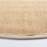 Safavieh Natural Fiber 6'-0" x 6'-0" Rug in Natural / Ivory