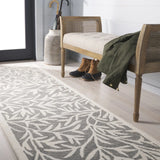 Safavieh Martha Stewart 2'-3" x 8'-0" Rug in Grey / Ivory