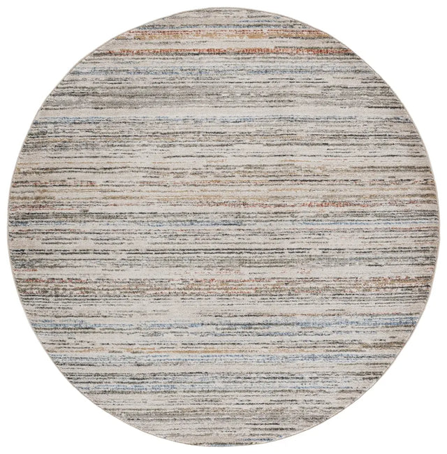 Safavieh Grove 6'-7" x 6'-7" Rug in Ivory / Blue Rust