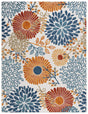 Safavieh Cabana 10'-0" x 14'-0" Rug in Creme / Red
