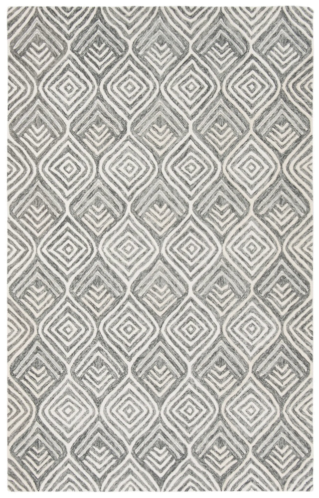 Safavieh Blossom 4'-0" x 6'-0" Rug in Ivory / Grey