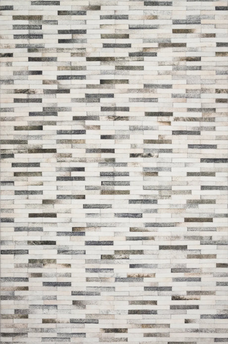 Loloi Maddox Mad-01 Ivory / Grey Rugs - main flat