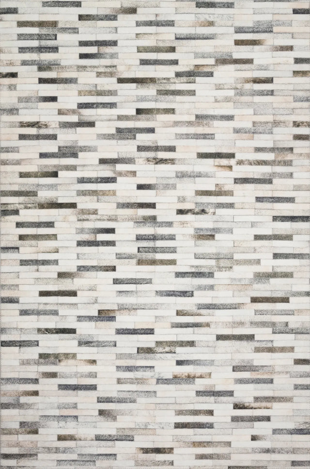 Loloi Maddox Mad-01 Ivory / Grey Rugs - main flat