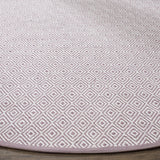 Safavieh Montauk 6'-0" x 6'-0" Rug in Ivory / Purple