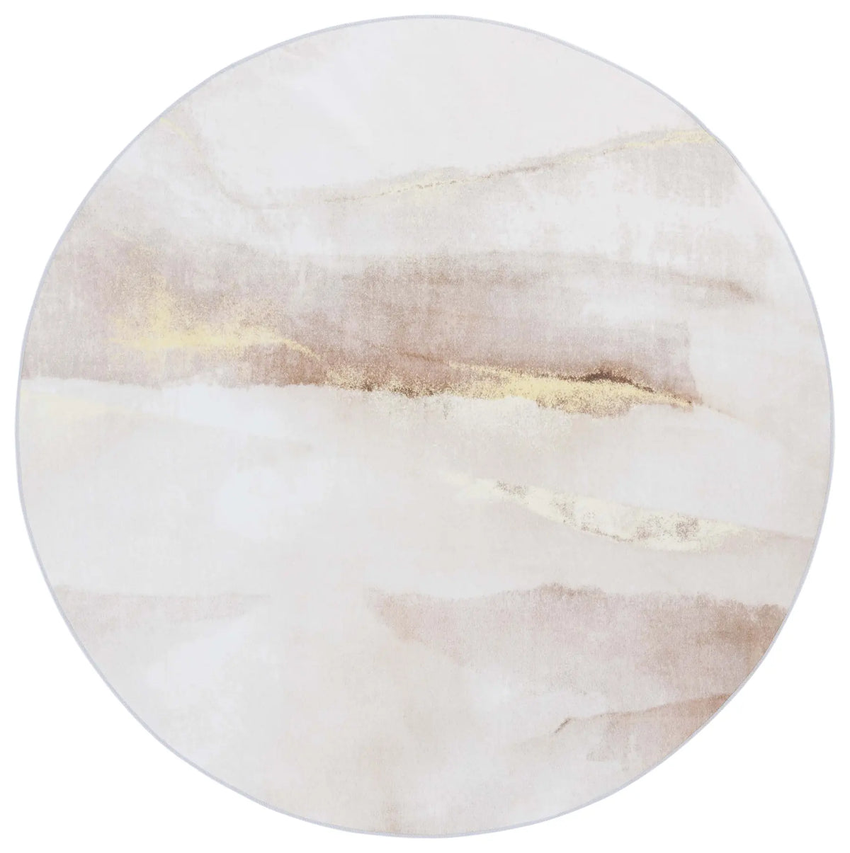 Safavieh Malibu 6'-0" x 6'-0" Rug in Beige / Gold