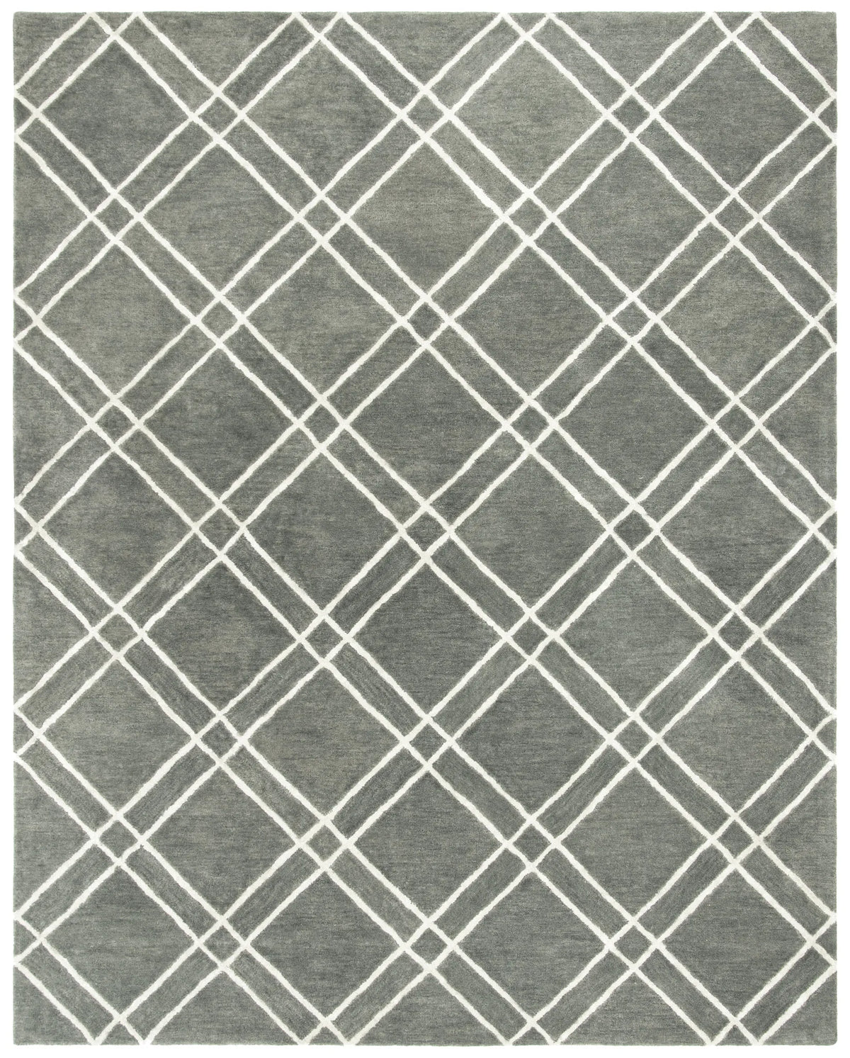 Safavieh Himalaya 10'-0" x 14'-0" Rug in Dark Grey / Ivory