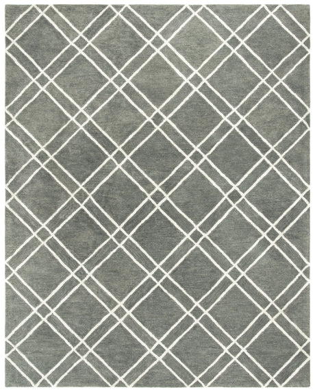 Safavieh Himalaya 10'-0" x 14'-0" Rug in Dark Grey / Ivory