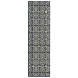 Oriental Weavers Sphinx Marina 5927B Ivory / Navy Rugs - runner