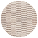 Safavieh Ebony 6'-0" x 6'-0" Rug in Beige / Ivory