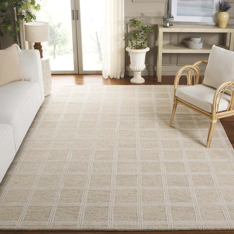 Safavieh Pine 10'-0" x 14'-0" Rug in Beige / Ivory