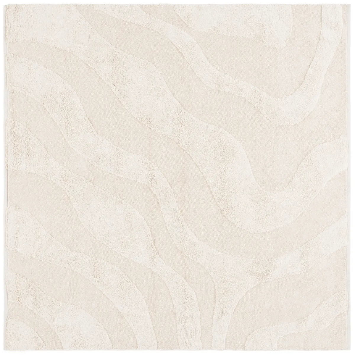 Safavieh Easy Care 6'-0" x 6'-0" Rug in Ivory