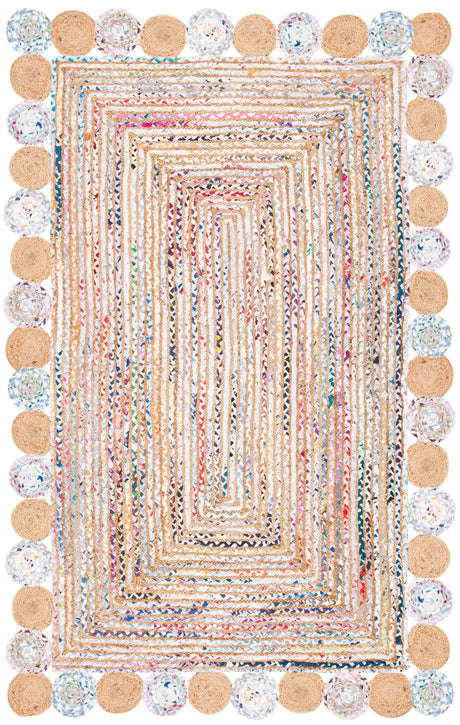 Safavieh Cape Cod 4'-0" x 6'-0" Rug in Beige / Multi