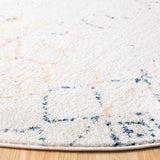 Safavieh Tulum 10'-0" x 10'-0" Rug in Ivory / Blue