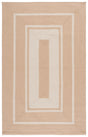 Safavieh Braided 800 4'-0" x 6'-0" Rug in Natural / Ivory