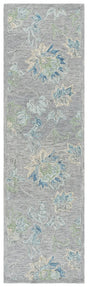 Safavieh Jardin 2'-3" x 8'-0" Rug in Grey / Blue