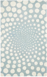 Safavieh Soho 3'-6" x 5'-6" Rug in Blue / Ivory