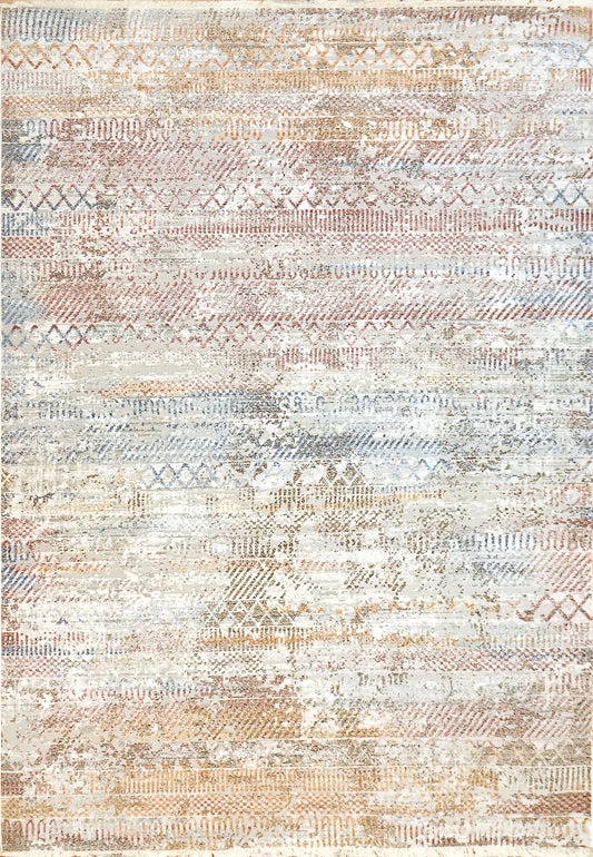 Dynamic Rugs Mood 8450 Ivory/Red Area Rug