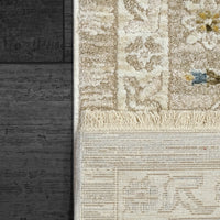 Dynamic Rugs Hudson 1451 Beige/Dark Beige Area Rug