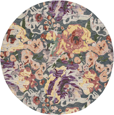 Safavieh Blossom 6'-0" x 6'-0" Rug in Blue / Purple