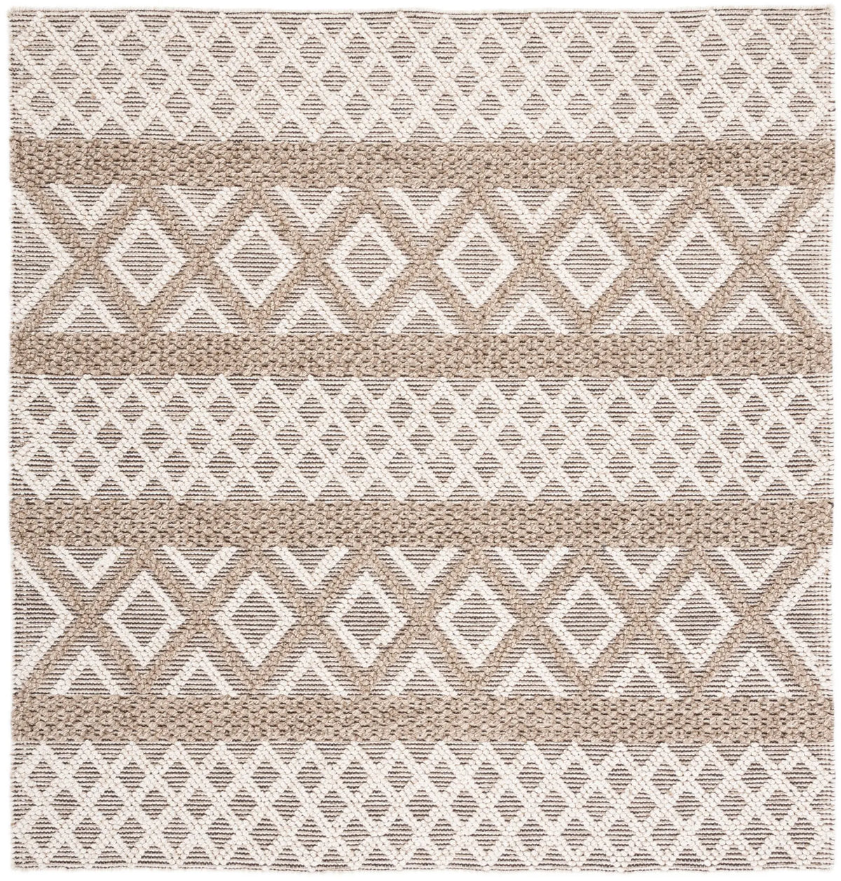 Safavieh Vermont 6'-0" x 6'-0" Rug in Ivory / Grey
