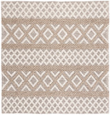 Safavieh Vermont 6'-0" x 6'-0" Rug in Ivory / Grey