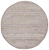 Safavieh Natura 6'-0" x 6'-0" Rug in Grey / Ivory
