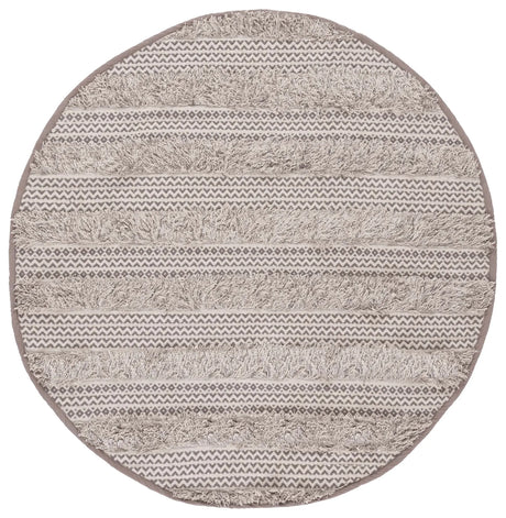 Safavieh Natura 6'-0" x 6'-0" Rug in Grey / Ivory
