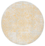 Safavieh Evoke 5'-3" x 5'-3" Rug in Ivory / Gold