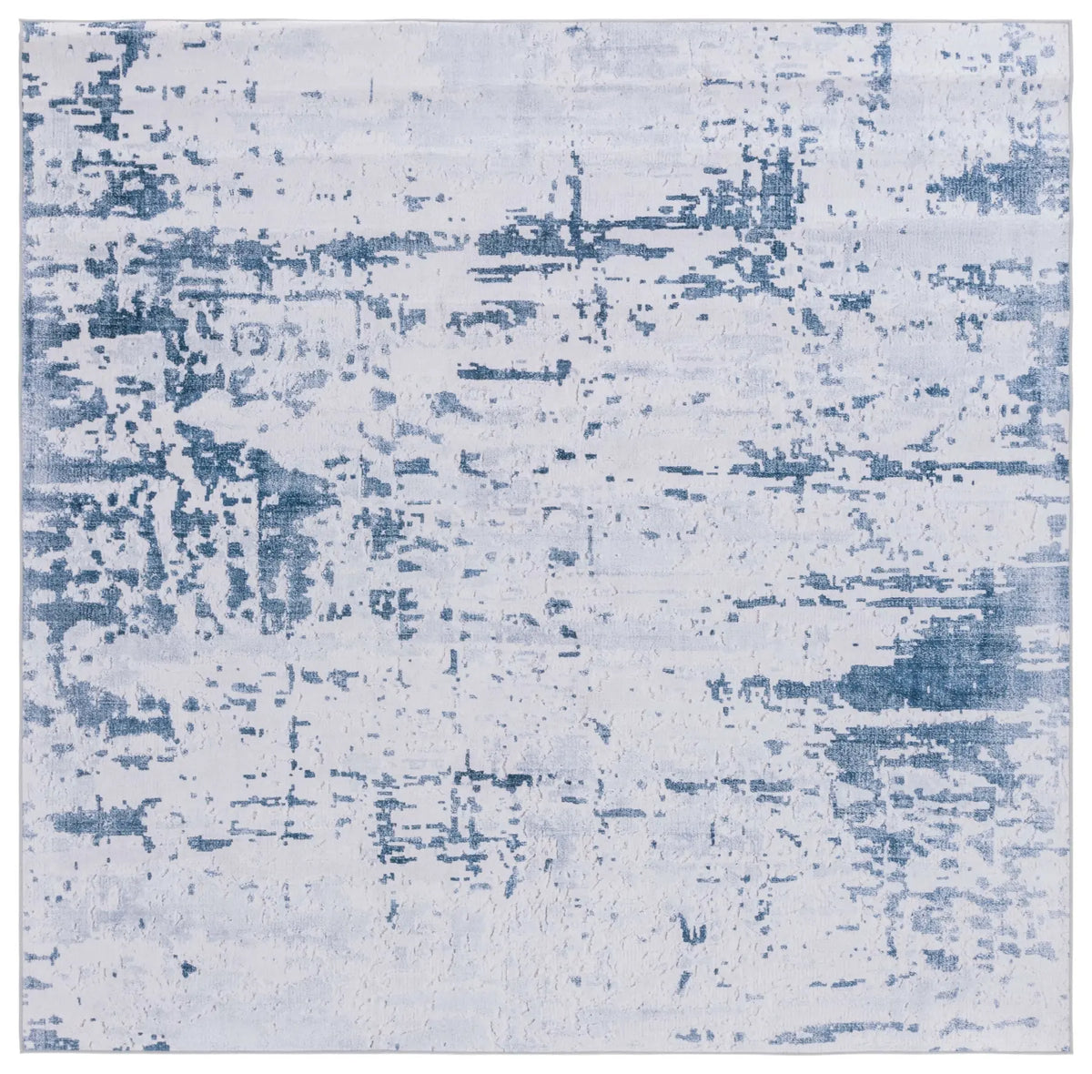 Safavieh Tacoma 6'-0" x 6'-0" Rug in Grey / Navy