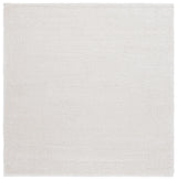 Safavieh Penelope Shag 6'-7" x 6'-7" Rug in Ivory