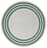 Safavieh Cabana 6'-7" x 6'-7" Rug in Ivory / Green