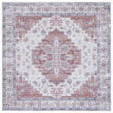 Safavieh Tucson 6'-0" x 6'-0" Rug in Ivory / Rust