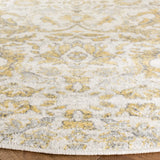 Safavieh Evoke 6'-7" x 6'-7" Rug in Ivory / Gold