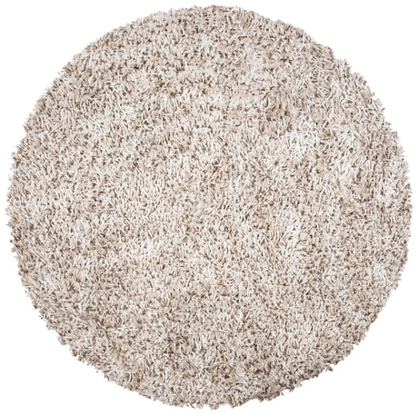 Safavieh Rio Shag 6'-0" x 6'-0" Rug in Beige / Ivory