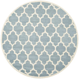 Safavieh Chatham 7'-0" x 7'-0" Rug in Blue / Ivory